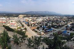 
Whitehorse Yukon City View From Lower Escarpment Trail
